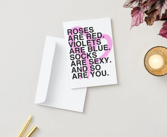 Roses are Red, Violets are Blue Occasion Cards