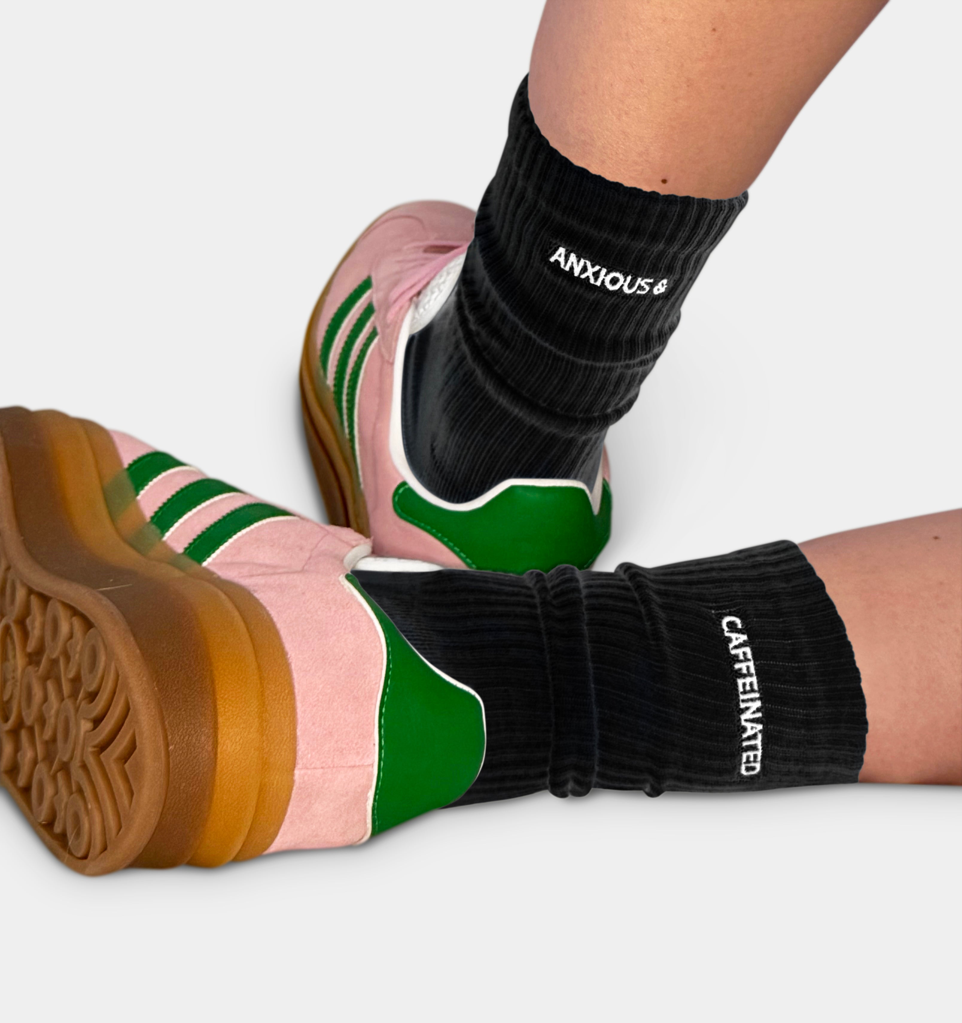 Everyday Collection BLACK (Cheeky SOX BOX of 6)