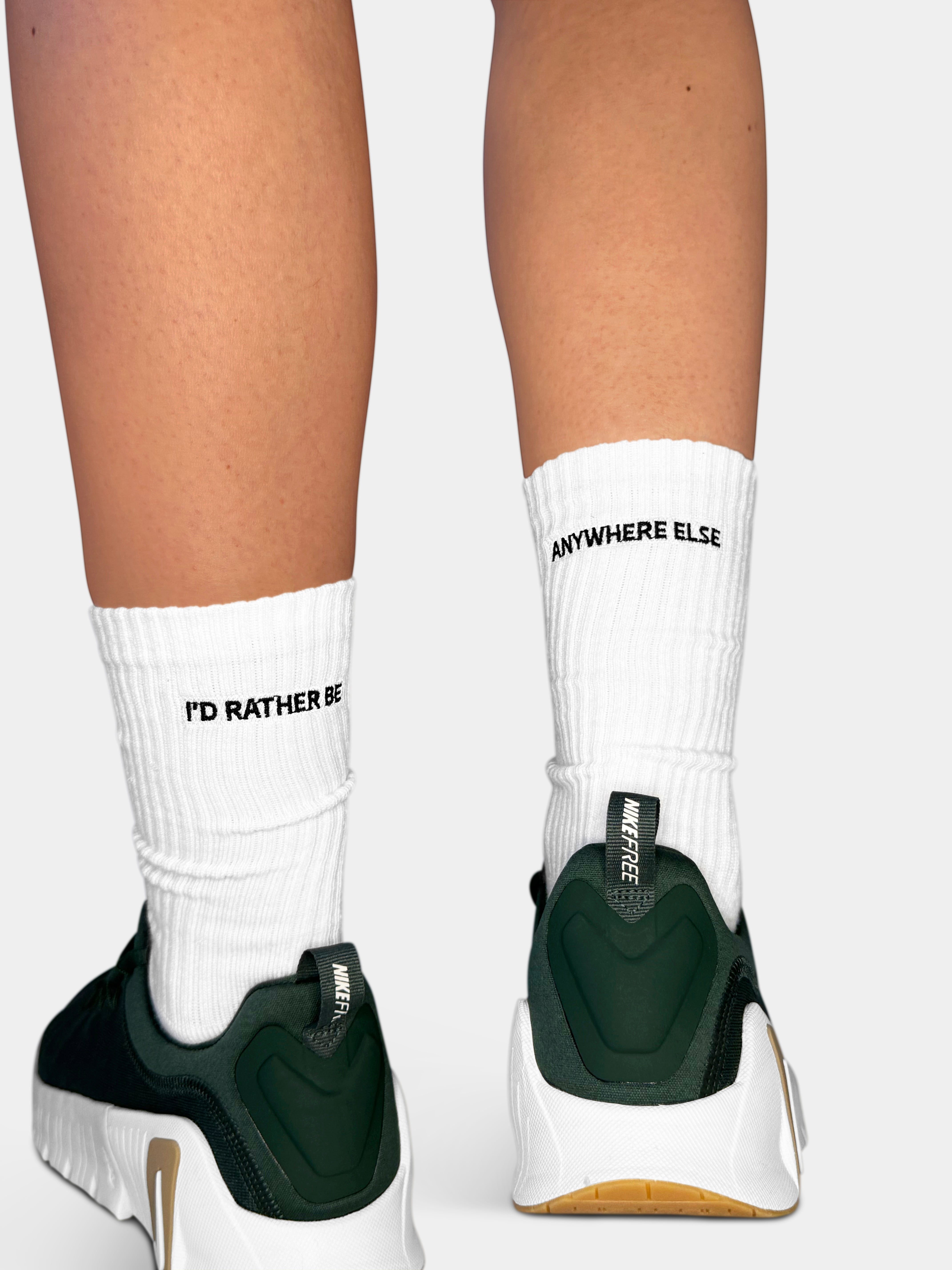 I'd Rather Be / Anywhere Else BS Cheeky Sock Pair