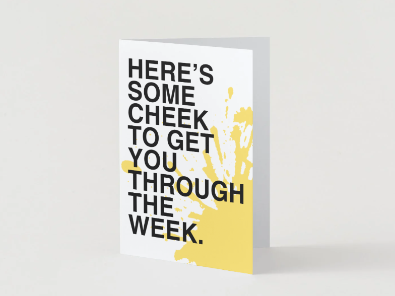 Here's Some Cheek Occasion Cards