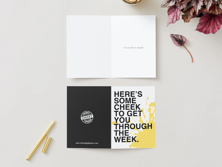 Here's Some Cheek Occasion Cards